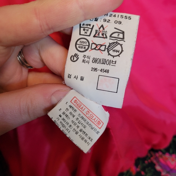 Vintage paisley print down filled puffer jacket - Picture 15 of 16